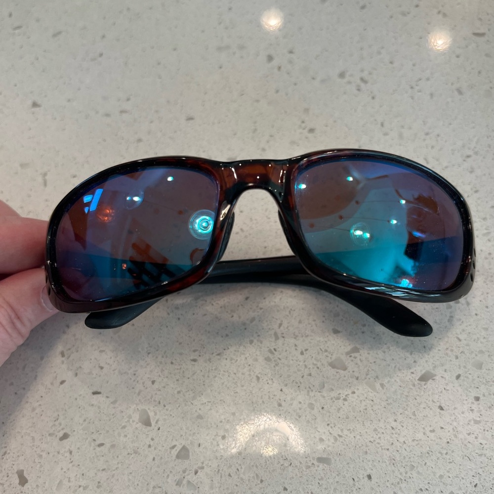 Costa Brine - Green Mirror polarized lenses with Tortoise wheel frames